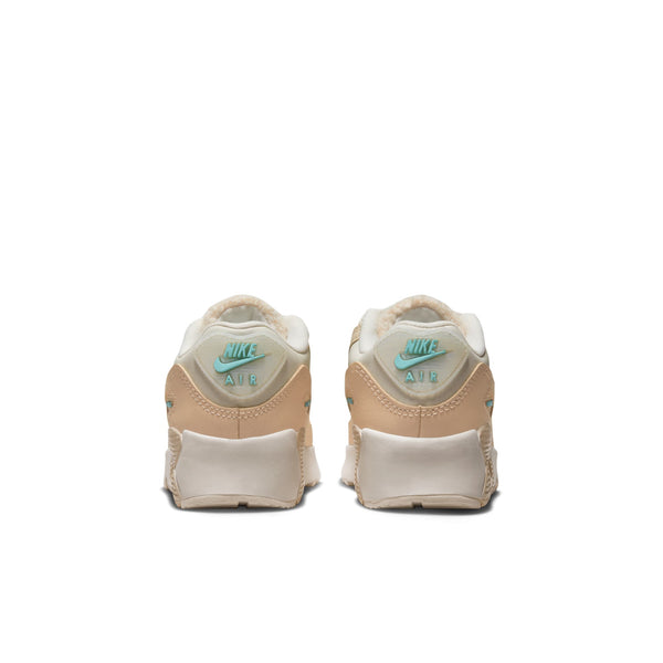 [DZ5319-001] PRESCHOOL NIKE AIR MAX 90 LEATHER 'PHANTOM SHIMMER'