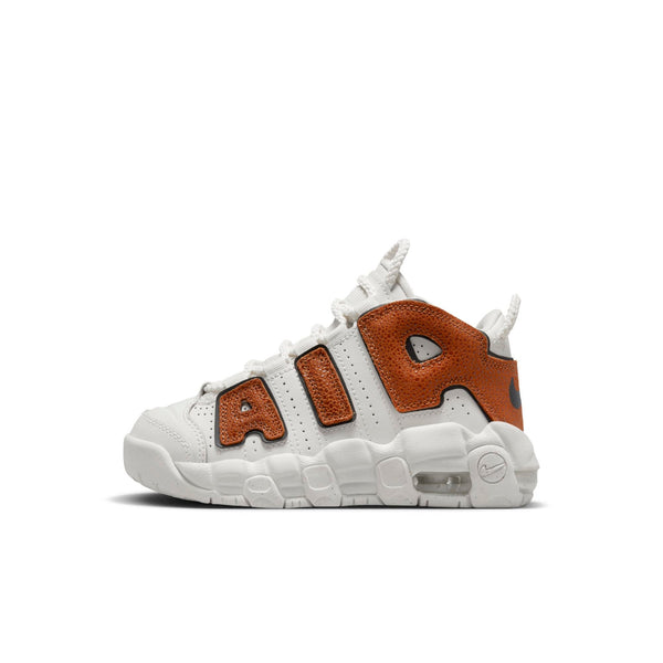 [DZ5322-001] Preschool Nike AIR MORE UPTEMPO PS 'BASKETBALL LEATHER'