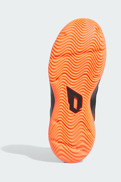 [IE7791] MENS ADIDAS DAME CERTIFIED 2 LOW 'CORE BLACK SOLAR RED SILVER METALLIC'