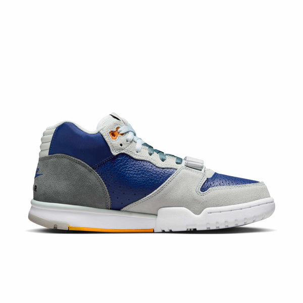 [FB8886-001] Mens Nike AIR TRAINER 1 MID 'SPLIT LIGHT SILVER DEEP ROYAL'