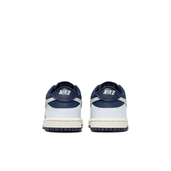 [FB9107-002] Toddlers Nike DUNK LOW TD 'FOOTBALL GREY MIDNIGHT NAVY'