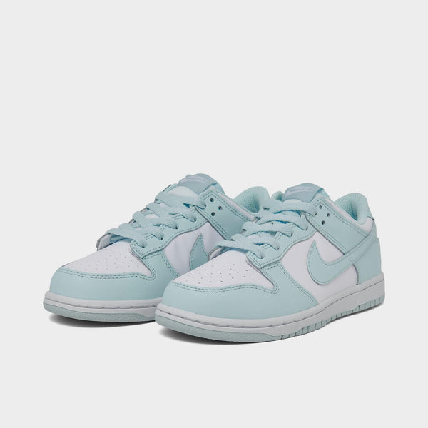 [FB9108-105] PRESCHOOL NIKE DUNK LOW 'WHITE GLACIER BLUE'