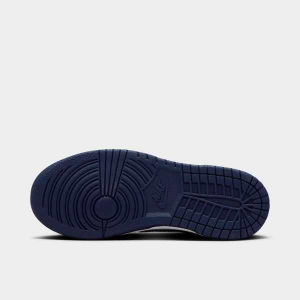 [FB9108-116] PRESCHOOL NIKE DUNK LOW 'WHITE MIDNIGHT NAVY (PS)'