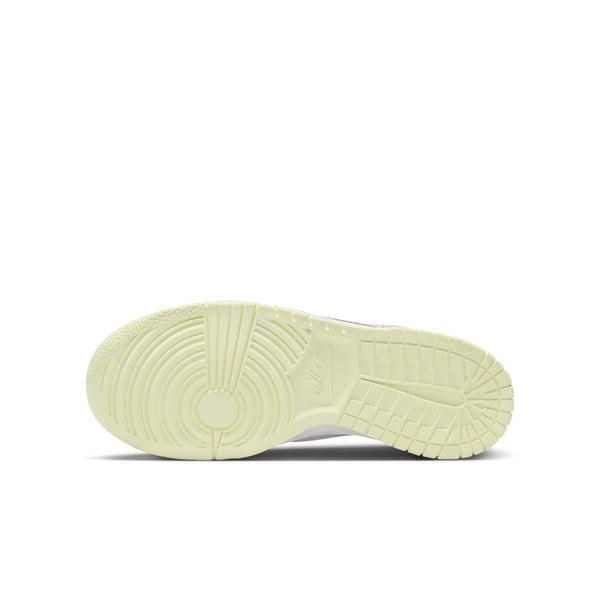 [FB9109-103] Grade School Nike DUNK LOW 'KHAKI BLUE PINK (GS)'