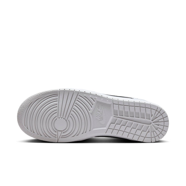 [FB9933-102] Mens Air Jordan Retro 1 Low '85 'Metallic Black'