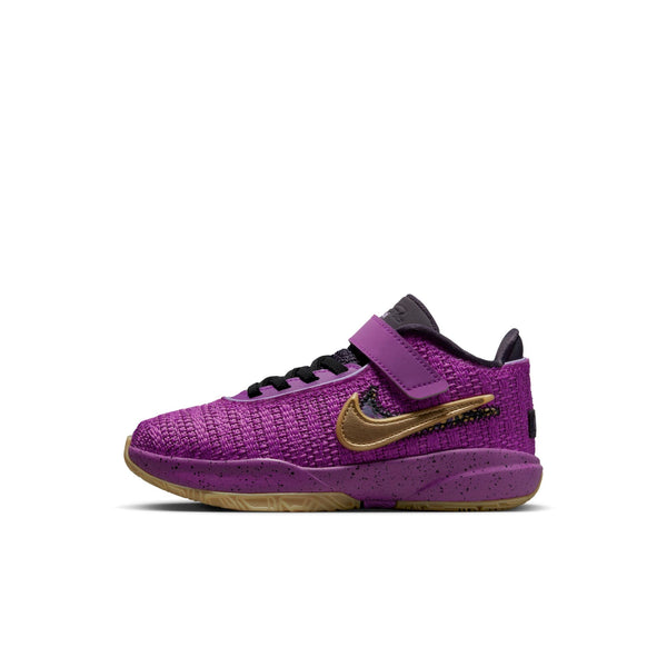 [FD0208-500] Preschool Nike LEBRON 20 SE 'VIVID PURPLE (PS)'