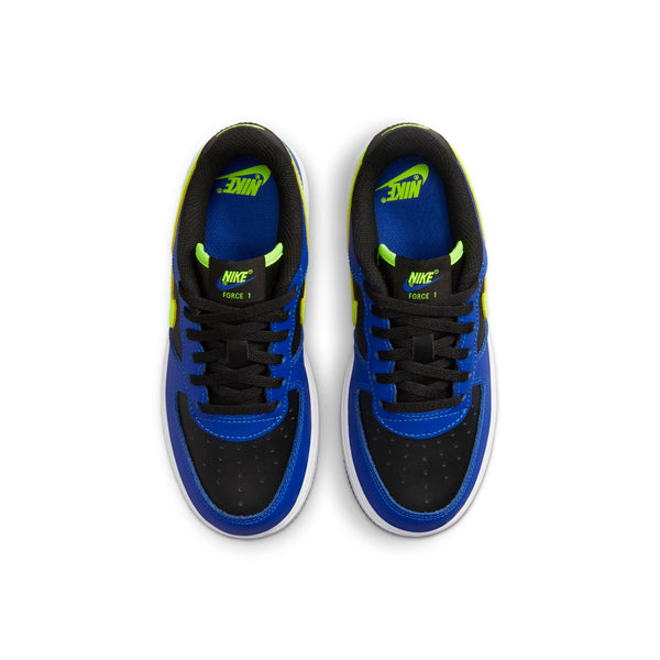 [FD0303-400] Preschool Nike AIR FORCE 1 LV8 'RACER BLUE VOLT (PS)'