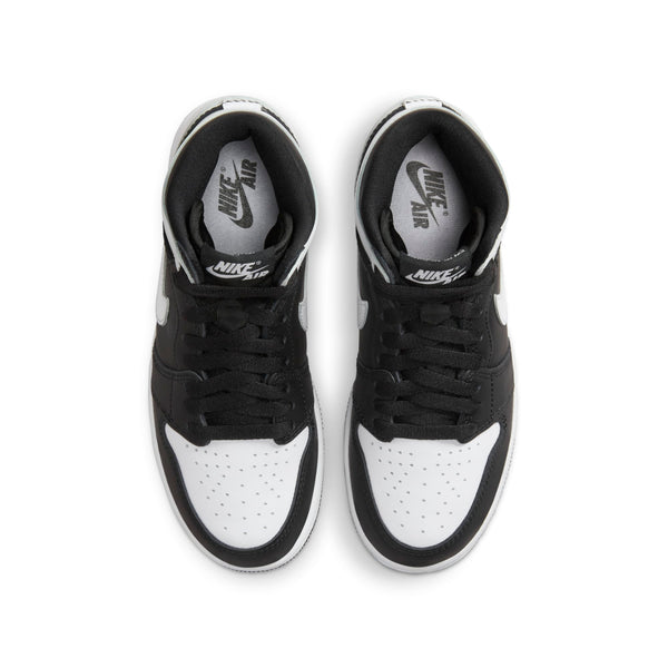 [FD1437-010] Grade School Air Jordan RETRO 1 HIGH OG "BLACK & WHITE"