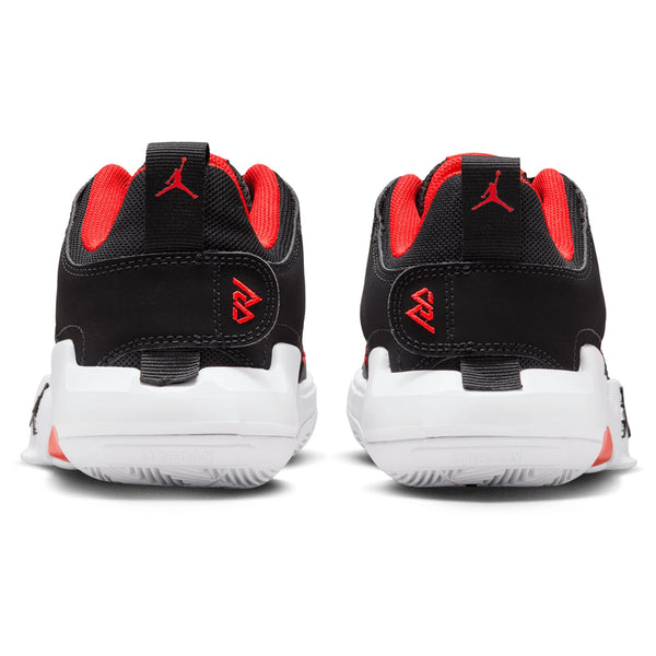 [FD2338-006] GRADE SCHOOL AIR JORDAN ONE TAKE 5 'BLACK HABANERO RED'
