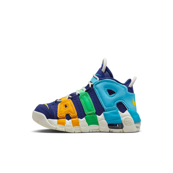 [FJ0694-455] Preschool Nike AIR MORE UPTEMPO PS 'KALEIDOSCOPE