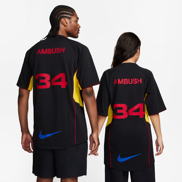 [FJ2038-010] MENS NIKE X AMBUSH JERSEY TOP 'BLACK/MULTICOLOR'