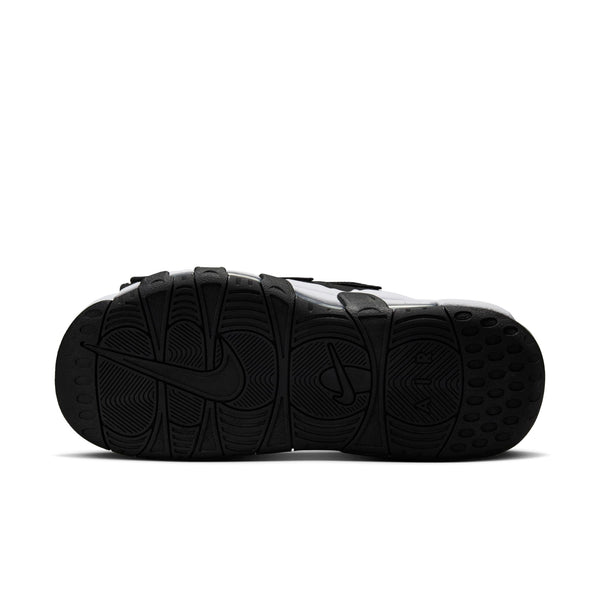 [FJ2707-001] Mens Nike AIR MORE UPTEMPO SLIDE 'BLACK WHITE RED'
