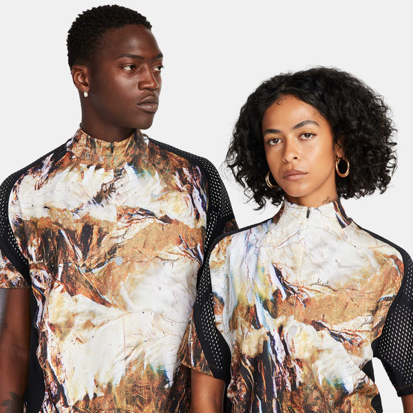 [FJ3013-902] MENS NIKE X NOCTA RUNNING CAMO TOP 'MULTICOLOR'