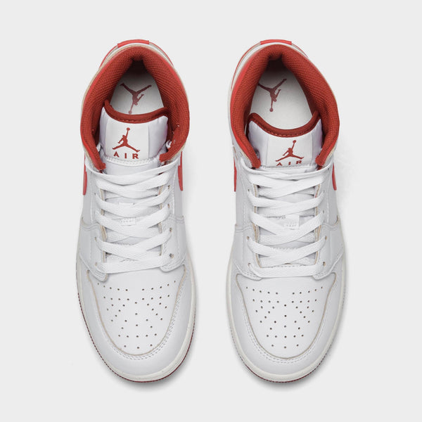 [FJ3464-160] GRADE SCHOOL AIR JORDAN RETRO 1 MID SE 'DUNE RED'
