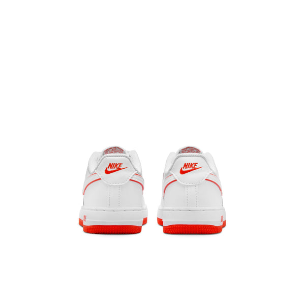 [FJ3484-101] Preschool Nike AIR FORCE 1 LOW 'WHITE PICANTE RED (PS)'