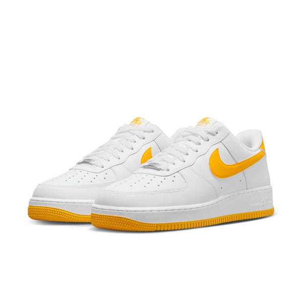 [FJ4146-105] Mens Nike AIR FORCE 1 LOW '07 'UNIVERSITY GOLD'