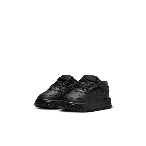 [FN0236-001] TODDLERS NIKE AIR FORCE 1 LOW EASYON 'TRIPLE BLACK' (TD)
