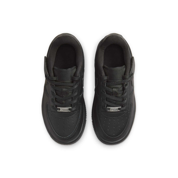 [FN0237-001] PRESCHOOL NIKE AIR FORCE 1 LOW EASYON 'TRIPLE BLACK' (PS)