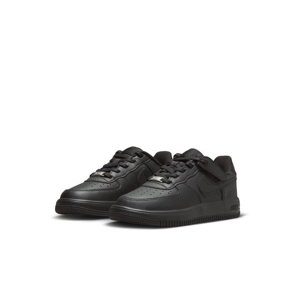 [FN0237-001] PRESCHOOL NIKE AIR FORCE 1 LOW EASYON 'TRIPLE BLACK' (PS)