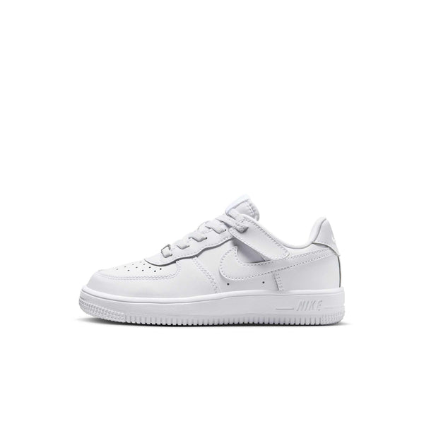 [FN0237-111] PRESCHOOL NIKE AIR FORCE 1 LOW EASYON 'TRIPLE WHITE' (PS)