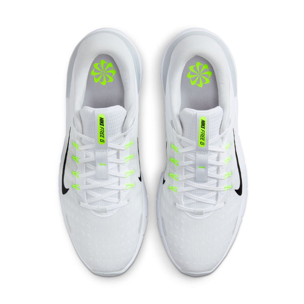 [FN0332-101] MENS NIKE FREE GOLF NEXT NATURE 'WHITE PURE PLATINUM'