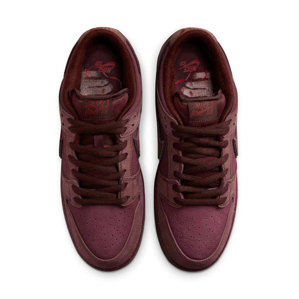[FN0619-600] Mens Nike DUNK LOW PREMIUM SB 'CITY OF LOVE COLLECTION - BURGUNDY CRUSH'