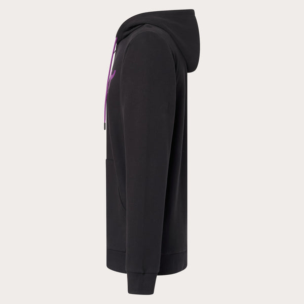 [FOA403057-9EB] MENS OAKLEY TEDDY FULL ZIP HODDIE - BLACKOUT/ULTRA PURPLE