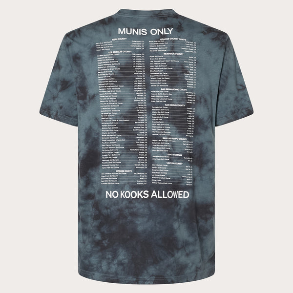 [FOA404882-94A] MENS OAKLEY LA LANDSCAPE TEE - DARK SLATE