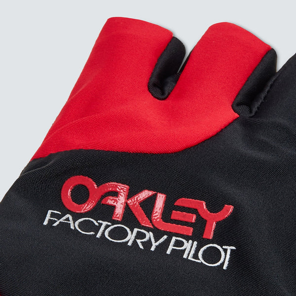 [FOS901239-465] MENS OAKLEY FACTORY PILOT SHORT MTB GLOVE - RED LINE