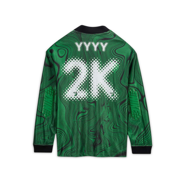 [FQ0997-389] MENS NIKE X OFF-WHITE ALLOVER PRINT JERSEY 'KELLY GREEN'