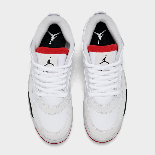[FQ7939-102] MENS AIR JORDAN 4 RM 'WHITE FIRE RED'