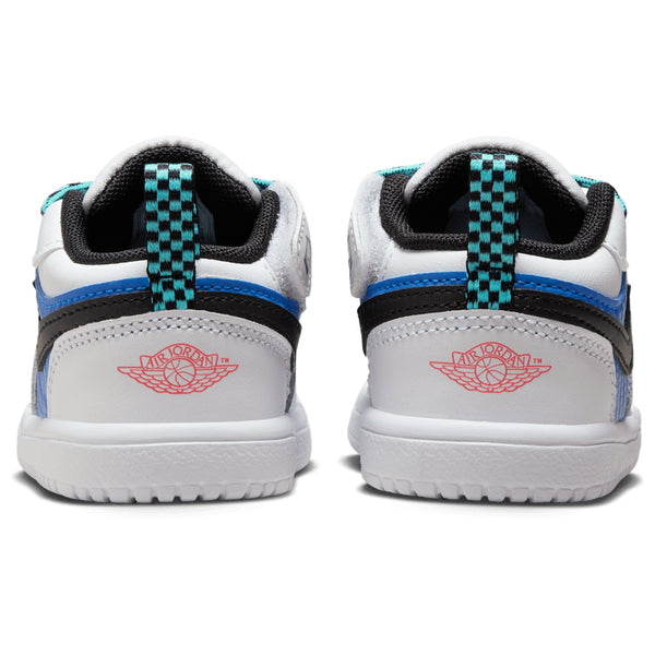 [FQ8710-100] TODDLERS AIR JORDAN RETRO 1 LOW ALT SE 'WHITE HYPER ROYAL HYPER JADE BLACK'