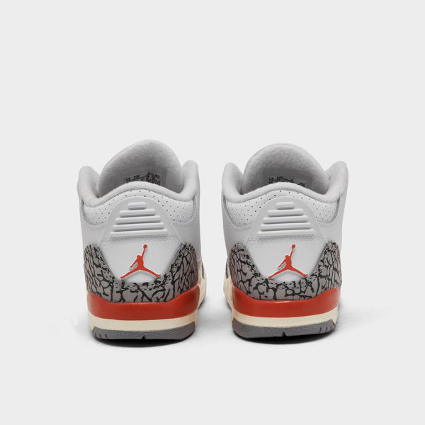 [FQ9175-121] TODDLERS AIR JORDAN RETRO 3 'GEORGIA PEACH (TD)