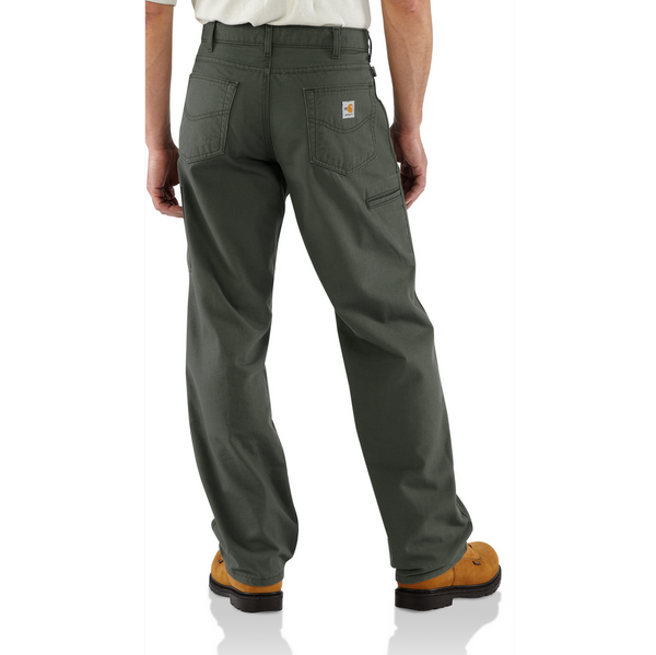 [FRB159-MOS] MEN'S FLAME RESISTANT LOOSE STRAIGHT CANVAS PANT