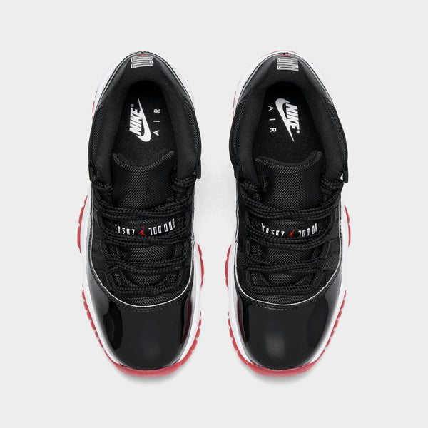 [FV5121-006] GRADE SCHOOL AIR JORDAN RETRO 11 LOW 'BRED (GS) (2025)'