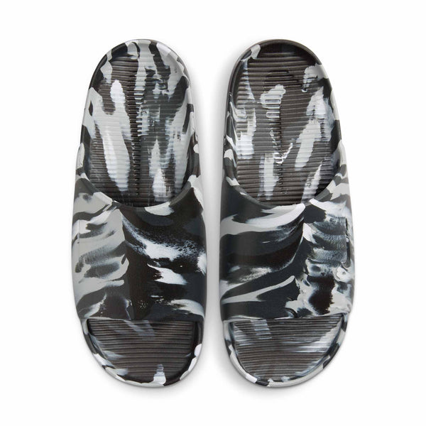 [FV5637-001] Mens Nike CALM SE SLIDES 'BLACK MARBLED'