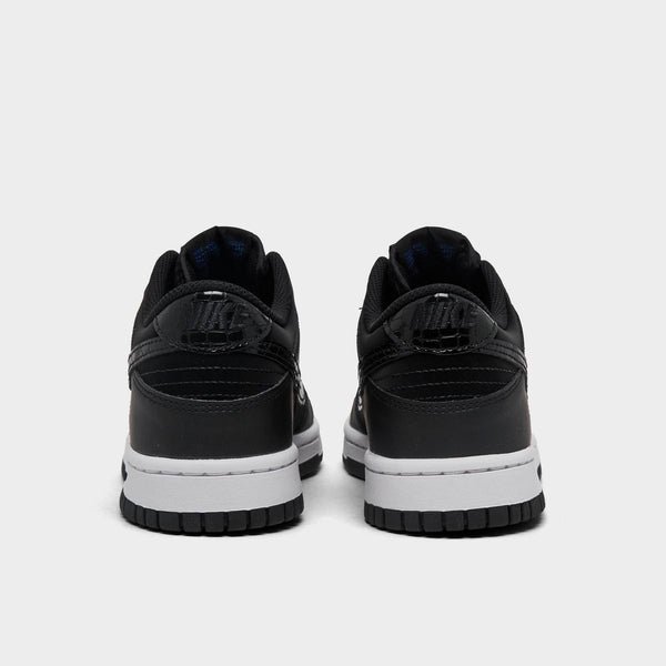 [FV7472-001] GRADE SCHOOL NIKE DUNK LOW SE (GS) 'BLACK CROC'