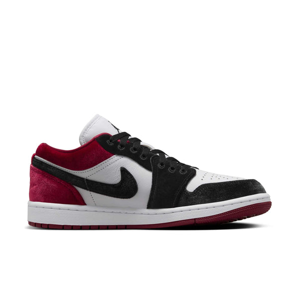 [FZ3242-001] Womens Air Jordan Retro 1 Low SE 'Velvet Black Toe'
