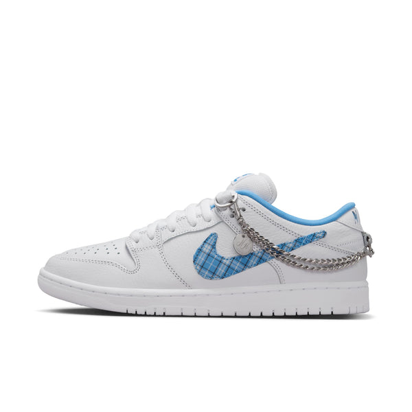 [FZ8802-100] Mens Nike NICOLE HAUSE X DUNK LOW PRO SB 'WHITE UNIVERSITY BLUE'