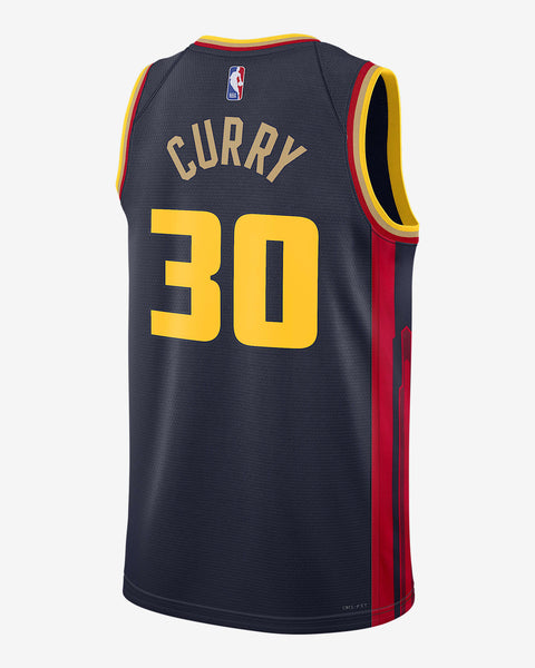 [FQ4342-422] MENS NIKE NBA STEPHEN CURRY CITY EDITION SWINGMAN JERSEY