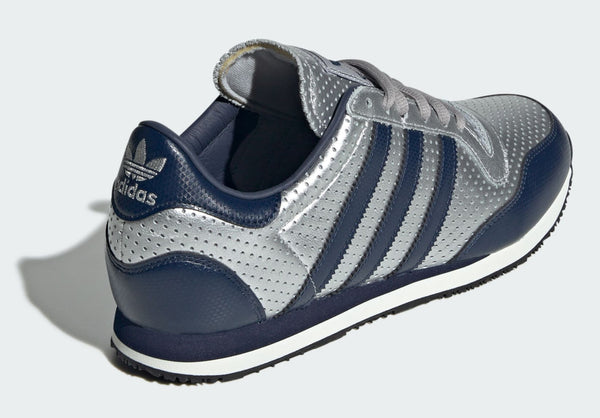 [JR1614] Mens Adidas Galaxy OG 'Silver Metallic Night Indigo'