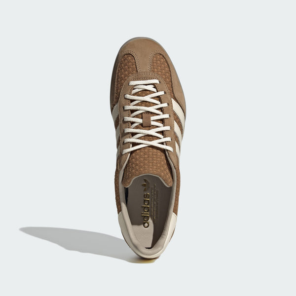 [JR8851] MENS ADIDAS GAZELLE INDOOR 'BROWN DESERT WONDER WHITE'