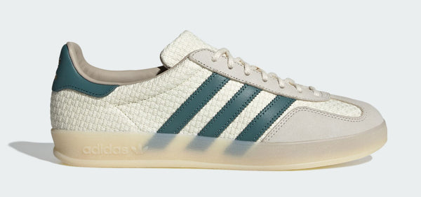 [JR3837] MENS ADIDAS GAZELLE INDOOR 'CREAM WHITE PRELOVED TEAL'