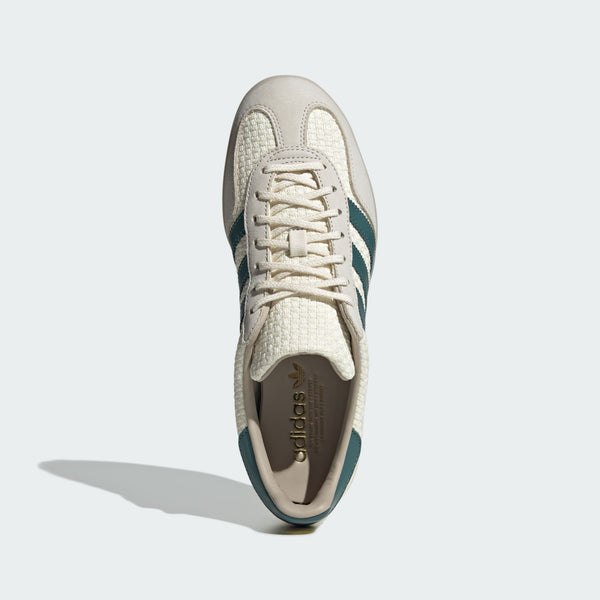 [JR3837] MENS ADIDAS GAZELLE INDOOR 'CREAM WHITE PRELOVED TEAL'