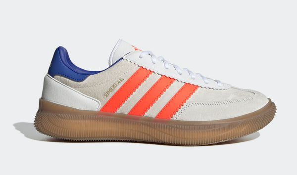 [FZ4654] Mens Adidas HANDBALL SPEZIAL PRO 'WHITE SOLAR RED SONIC INK'