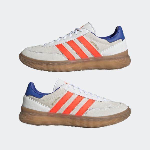 [FZ4654] Mens Adidas HANDBALL SPEZIAL PRO 'WHITE SOLAR RED SONIC INK'