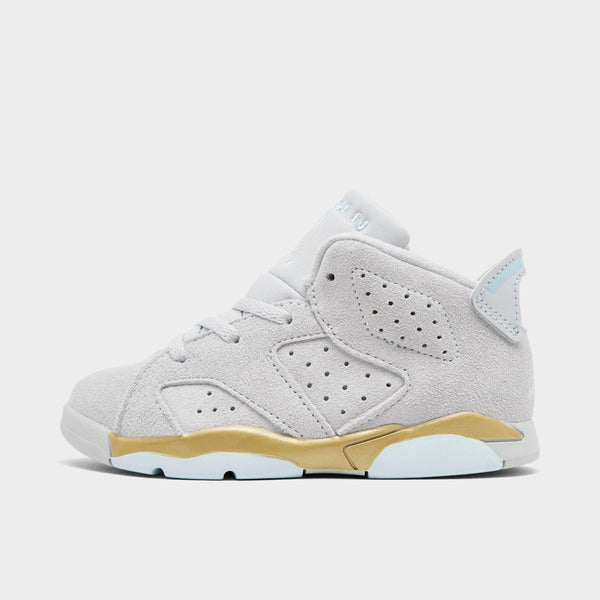 [HF0414-074] TODDLERS AIR JORDAN RETRO 6 TD 'PEARL'