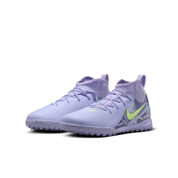 [HF1581-500] GRADE SCHOOL NIKE PHANTOM LUNA 2 ACADEMY TF 'PURPLE AGATE BARELY VOLT'