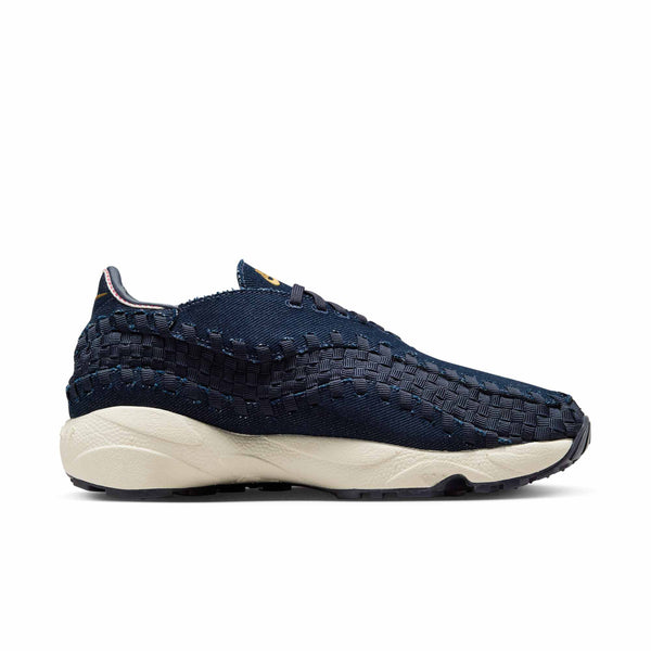 [HF1759-400] WOMENS NIKE AIR FOOTSCAPE WOVEN 'RAW DENIM OBSIDIAN'