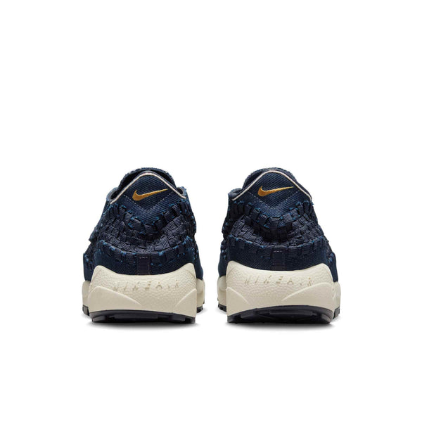 [HF1759-400] WOMENS NIKE AIR FOOTSCAPE WOVEN 'RAW DENIM OBSIDIAN'